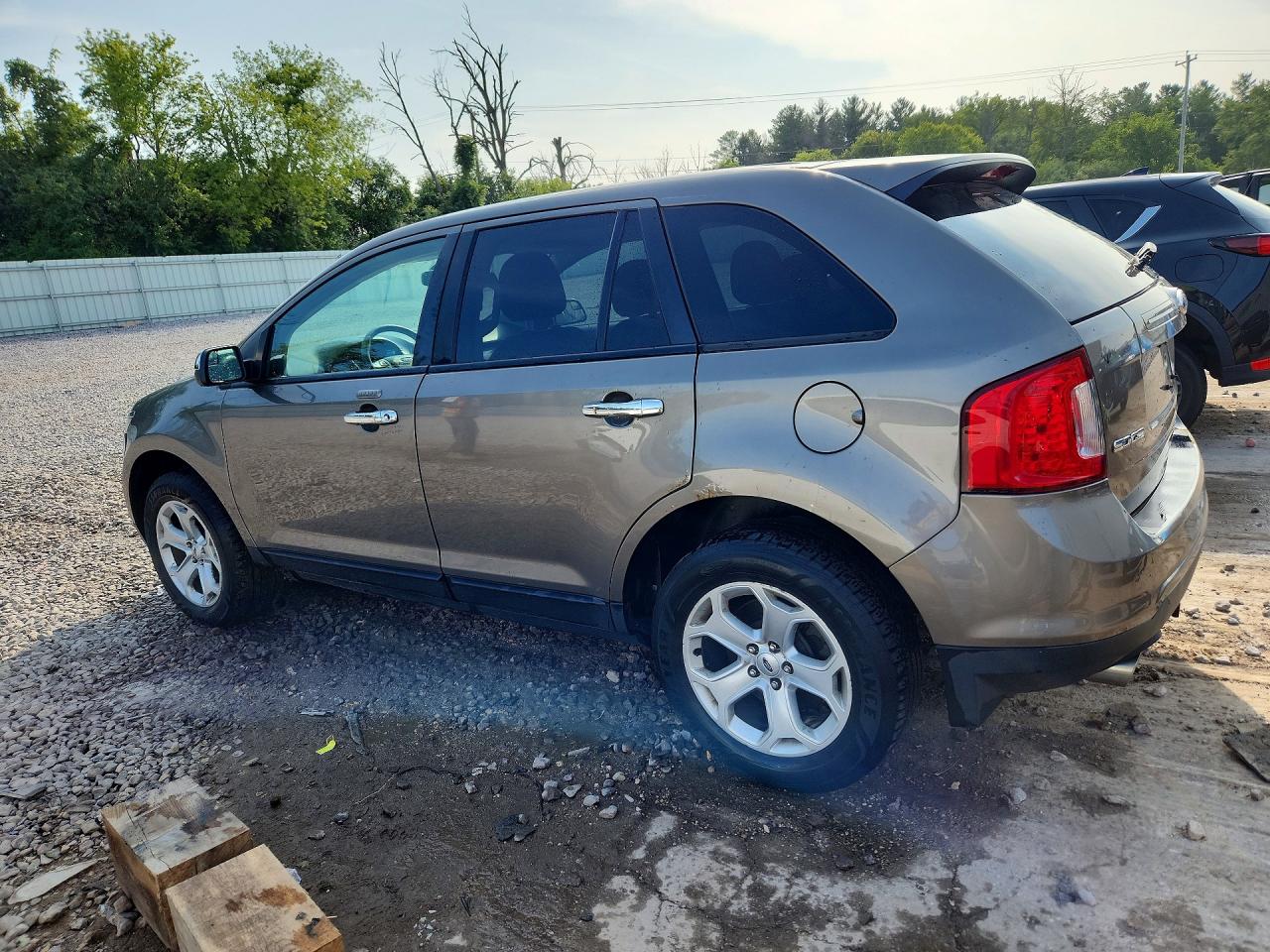2013 Ford Edge Sel Gray vin: 2FMDK4JC9DBA27578