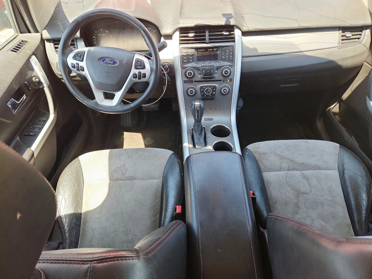 2013 Ford Edge Sel Red vin: 2FMDK4JC9DBA48284