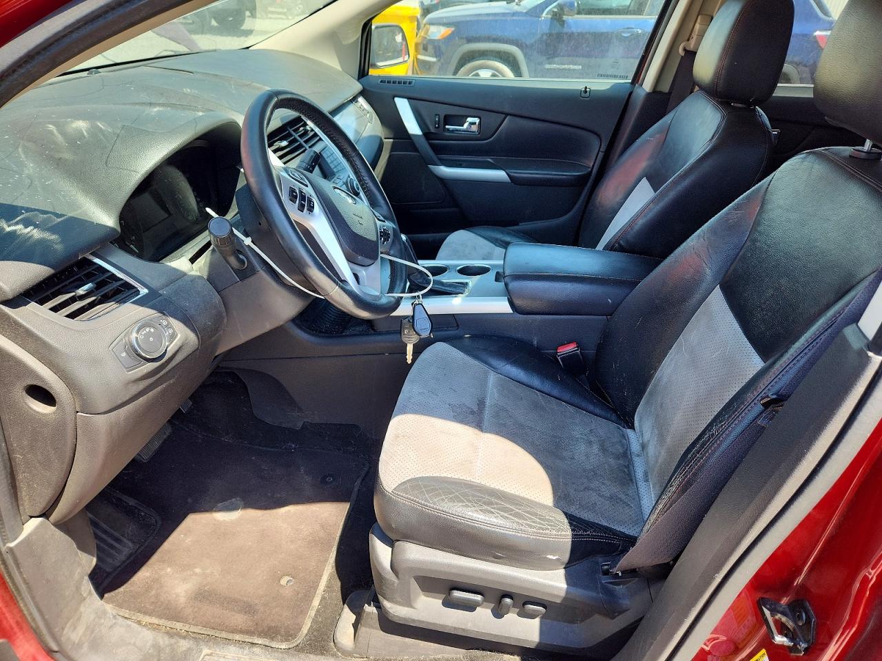 2013 Ford Edge Sel Red vin: 2FMDK4JC9DBA48284