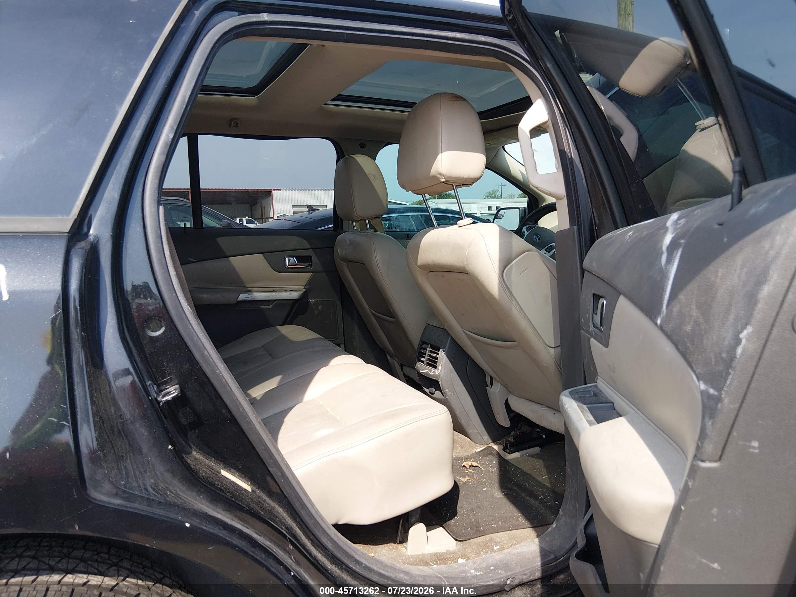 2013 Ford Edge Sel Black vin: 2FMDK4JC9DBA51024
