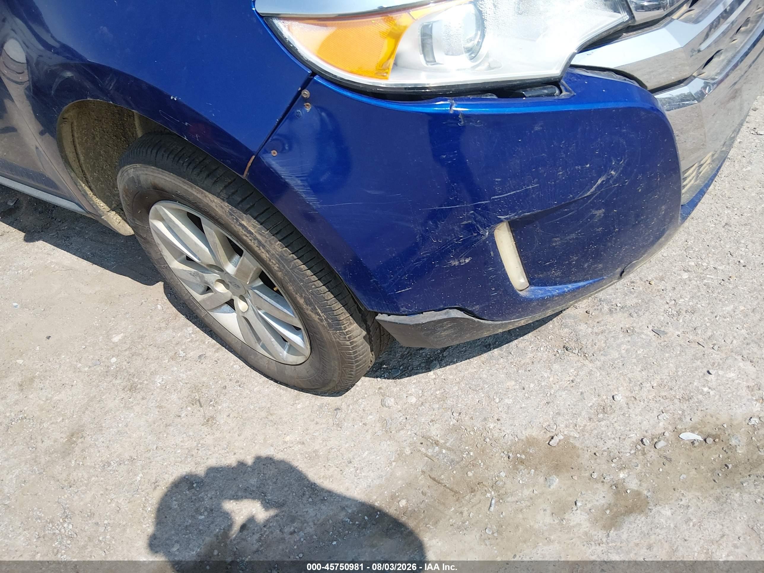 2013 Ford Edge Sel Blue vin: 2FMDK4JC9DBA60581