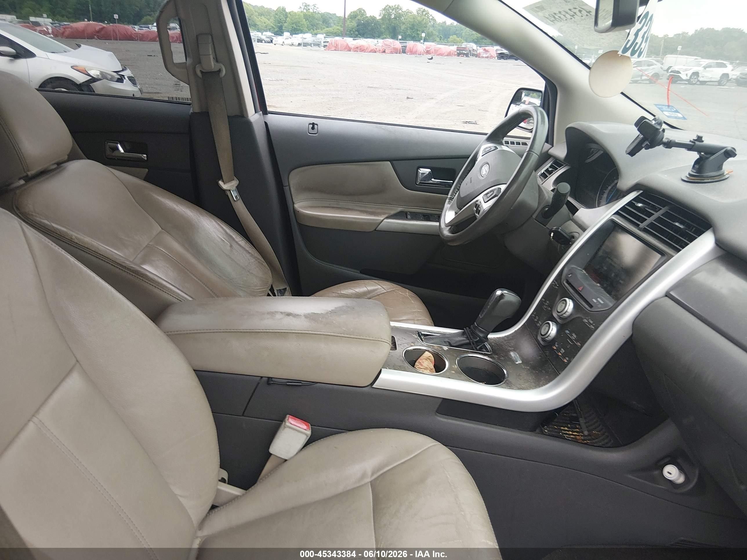 2013 Ford Edge Sel Красный vin: 2FMDK4JC9DBA62301