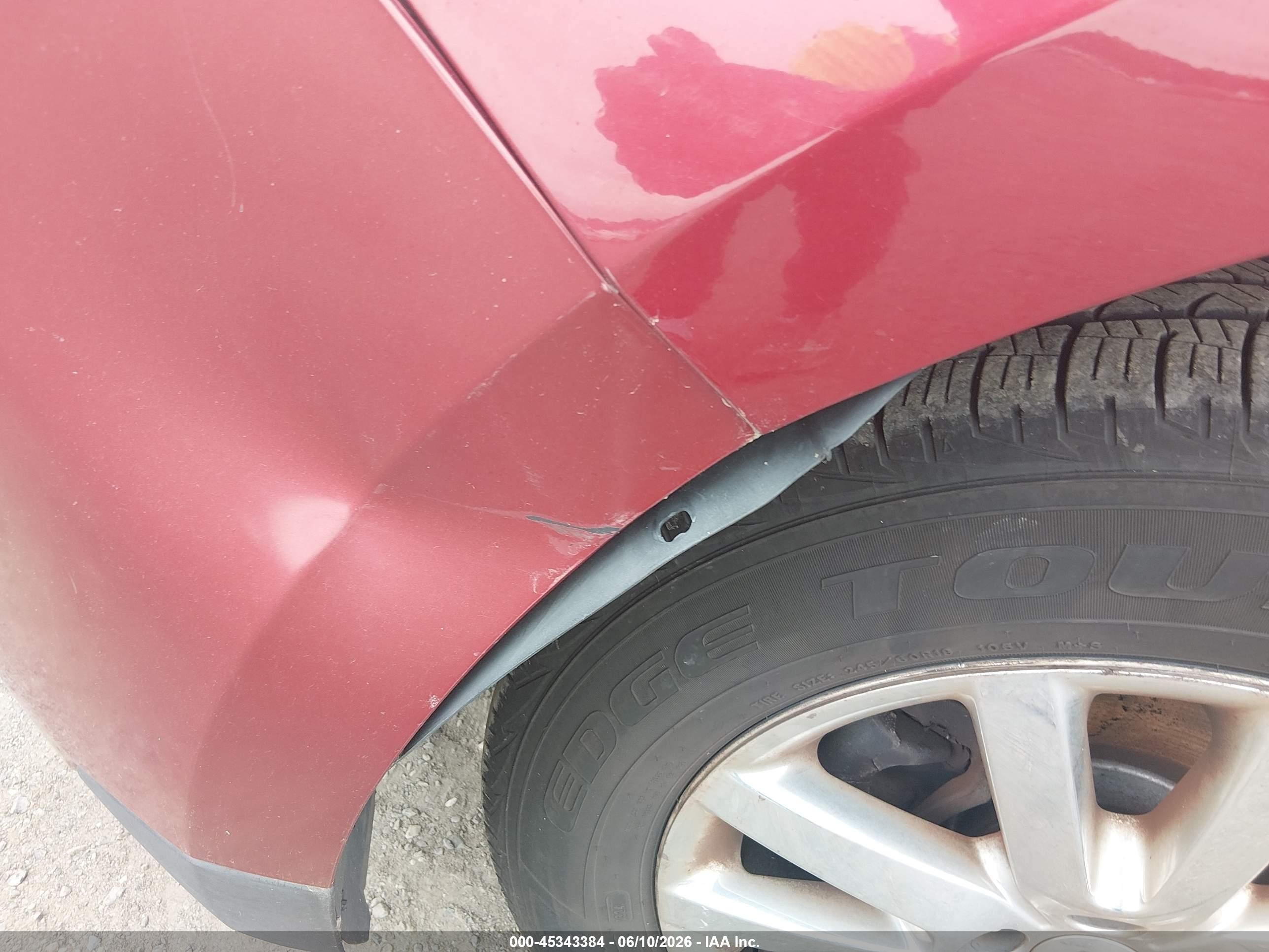 2013 Ford Edge Sel Красный vin: 2FMDK4JC9DBA62301