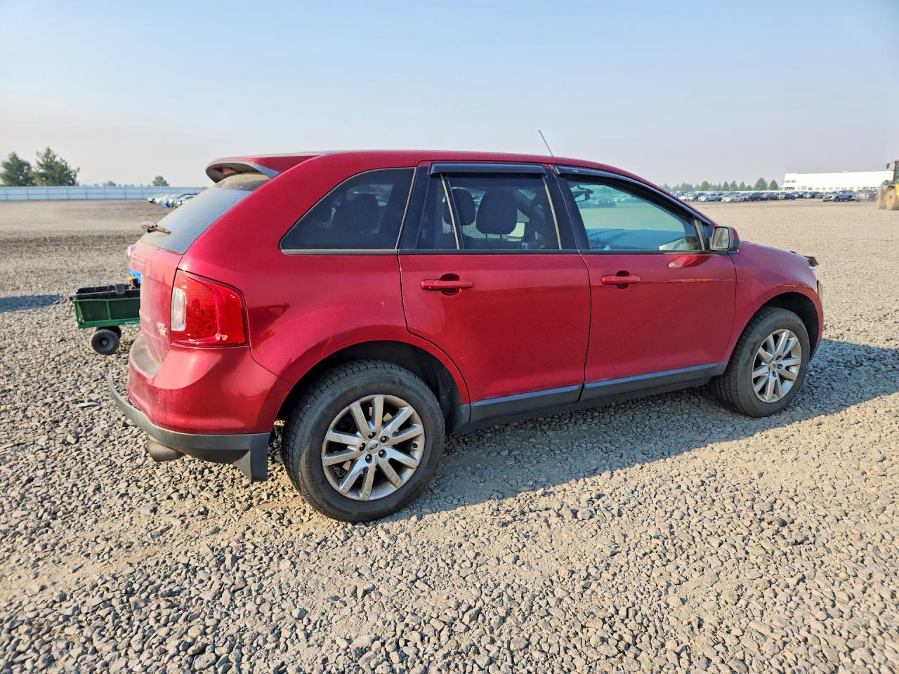2013 Ford Edge Sel Maroon vin: 2FMDK4JC9DBA99154