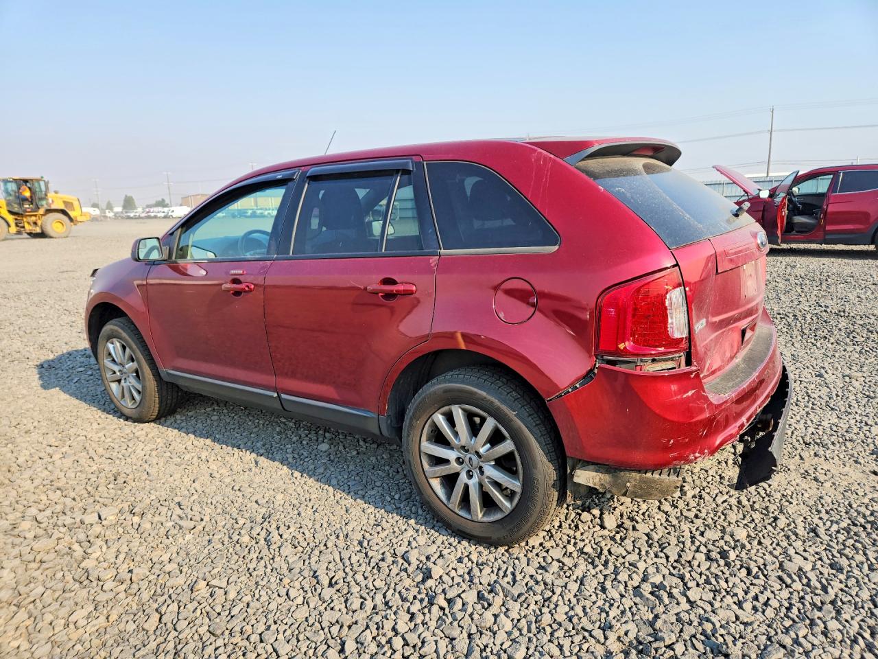 2013 Ford Edge Sel Maroon vin: 2FMDK4JC9DBA99154