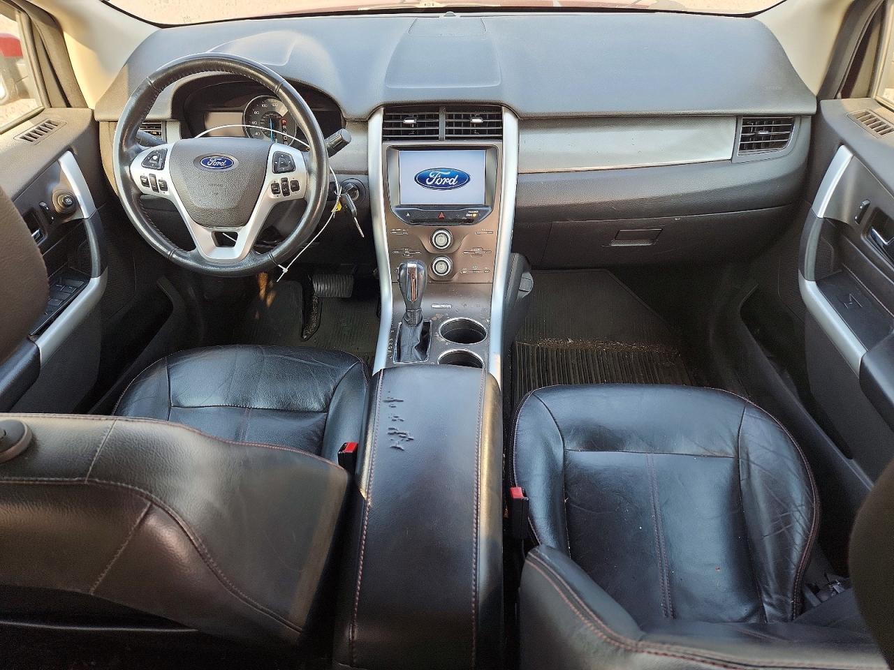 2013 Ford Edge Sel Maroon vin: 2FMDK4JC9DBA99154