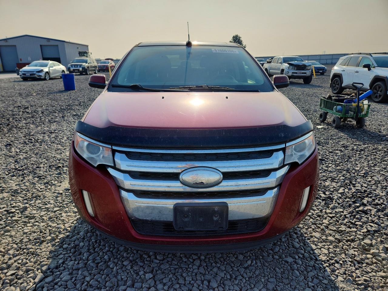 2013 Ford Edge Sel Maroon vin: 2FMDK4JC9DBA99154