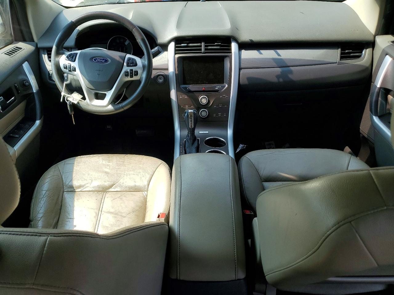 2013 Ford Edge Sel Green vin: 2FMDK4JC9DBB40768