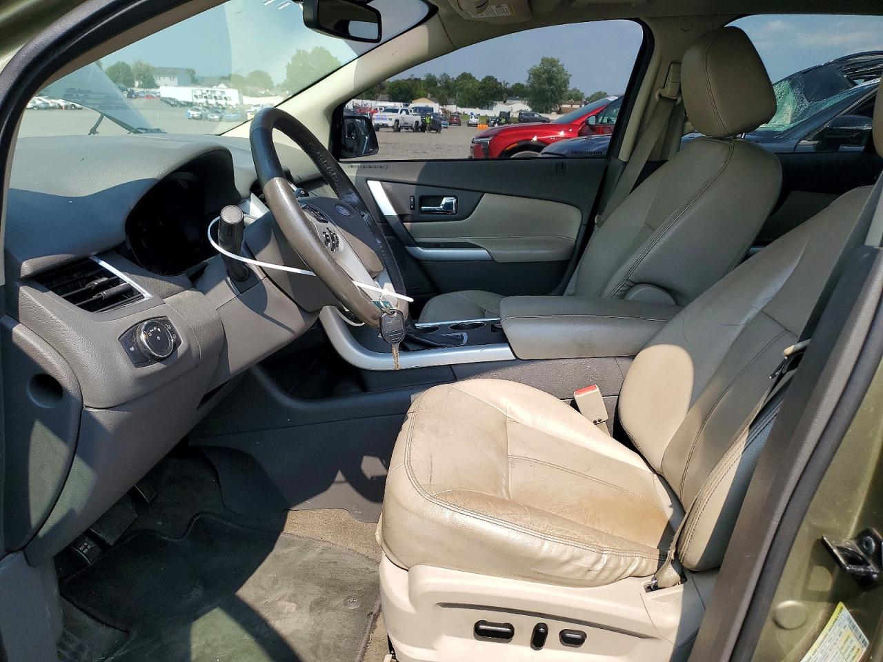 2013 Ford Edge Sel Green vin: 2FMDK4JC9DBB40768
