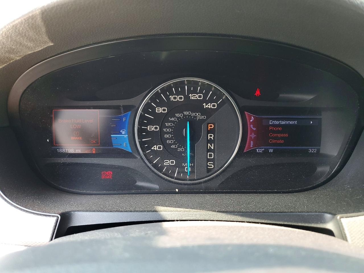 2013 Ford Edge Sel Green vin: 2FMDK4JC9DBB40768