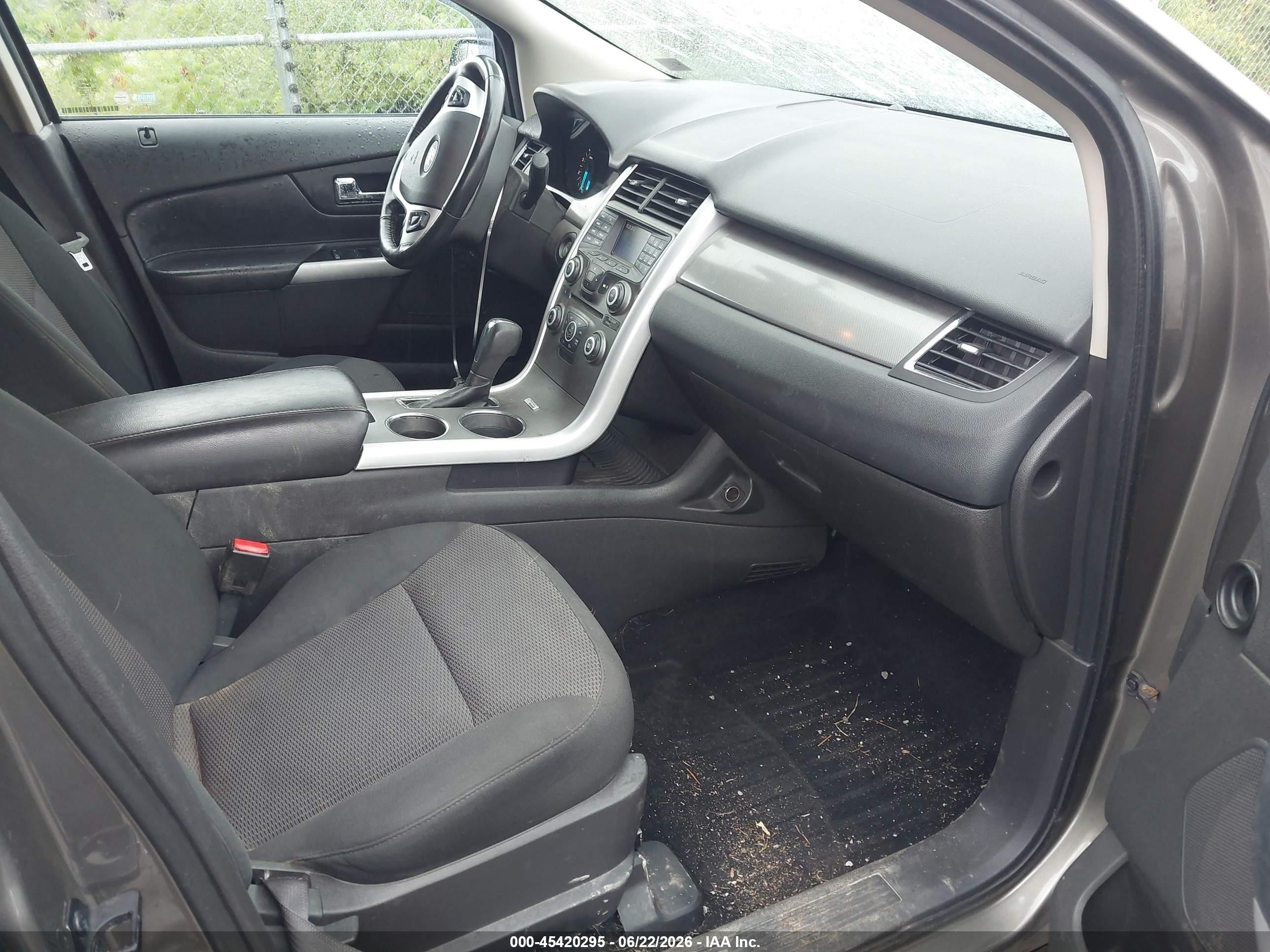 2013 Ford Edge Sel Brown vin: 2FMDK4JC9DBB42746