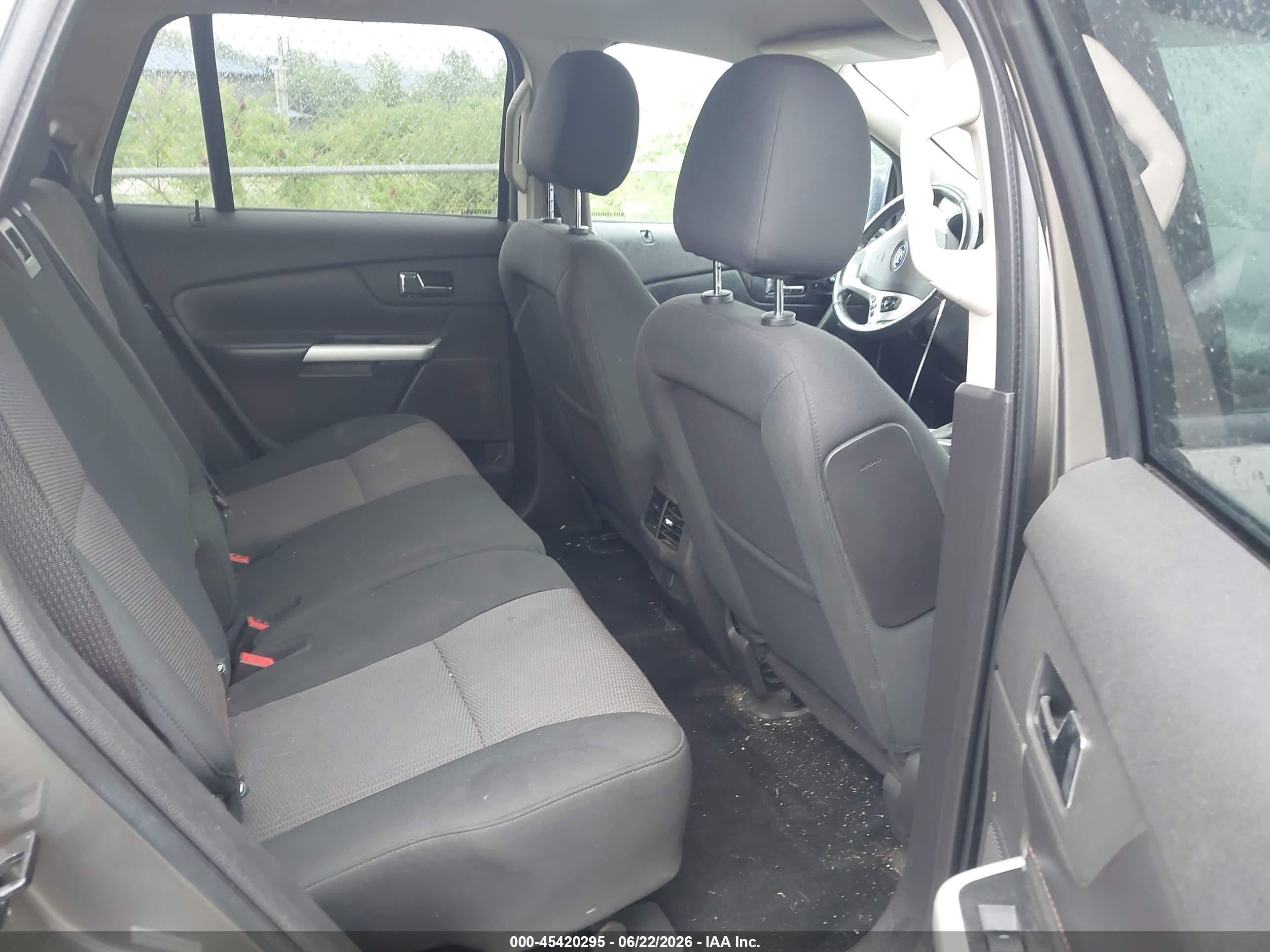 2013 Ford Edge Sel Brown vin: 2FMDK4JC9DBB42746
