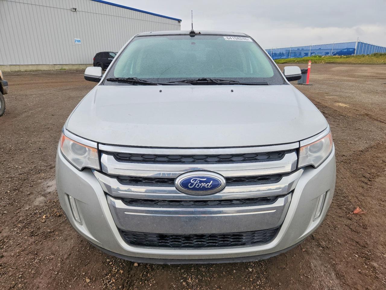 2013 Ford Edge Sel Silver vin: 2FMDK4JC9DBB48174