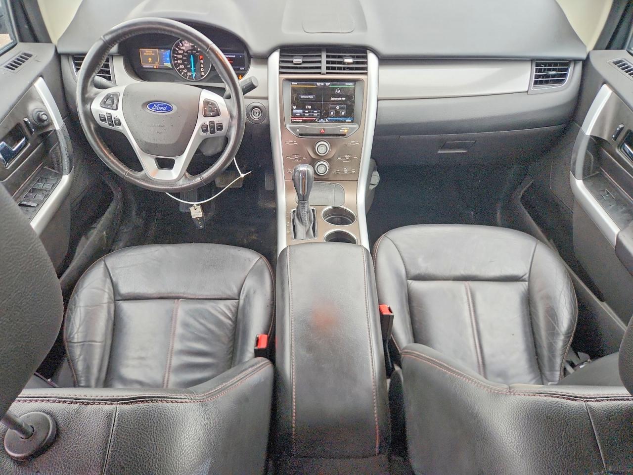 2013 Ford Edge Sel Silver vin: 2FMDK4JC9DBB48174