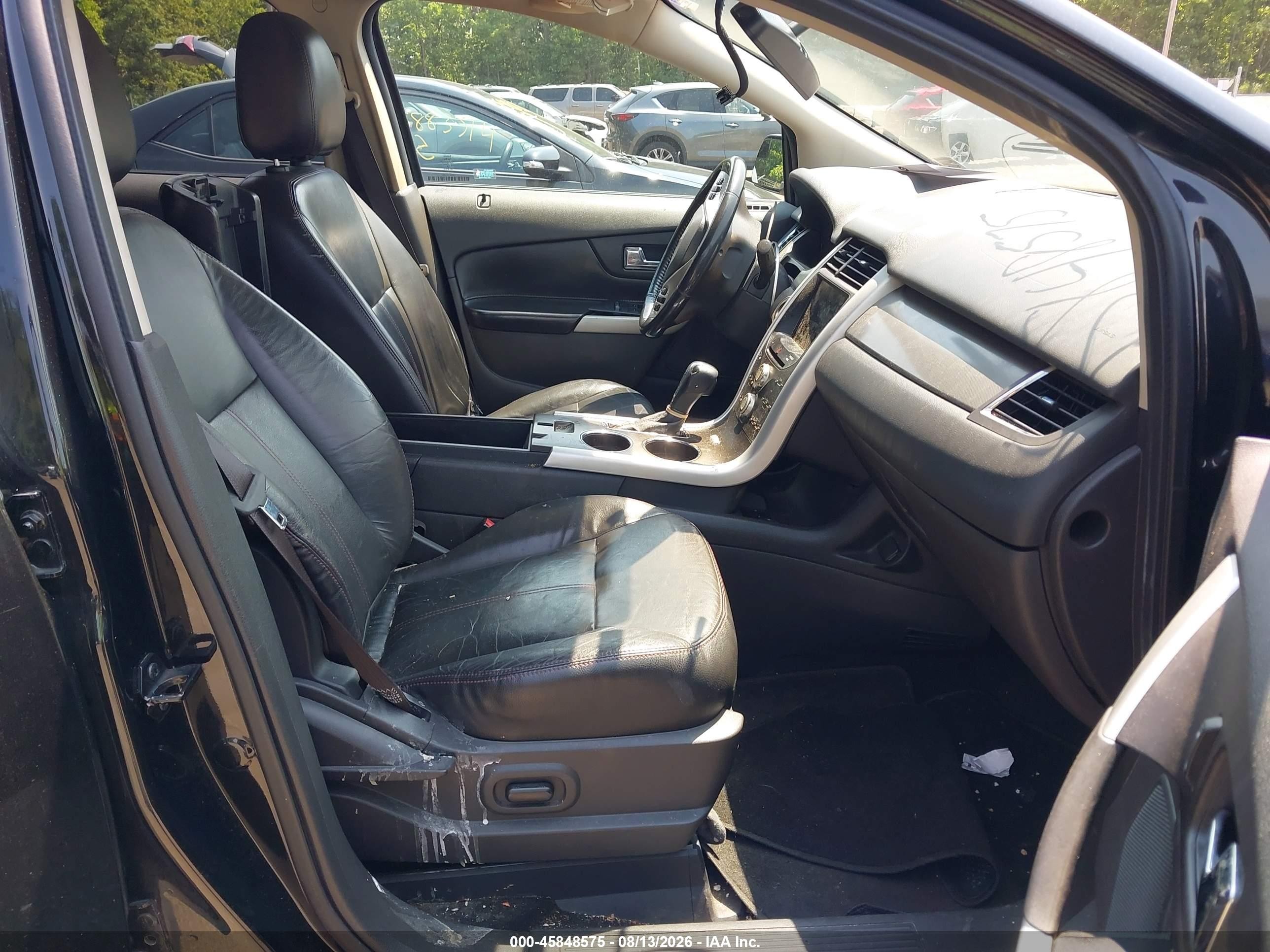 2013 Ford Edge Sel Black vin: 2FMDK4JC9DBB68859