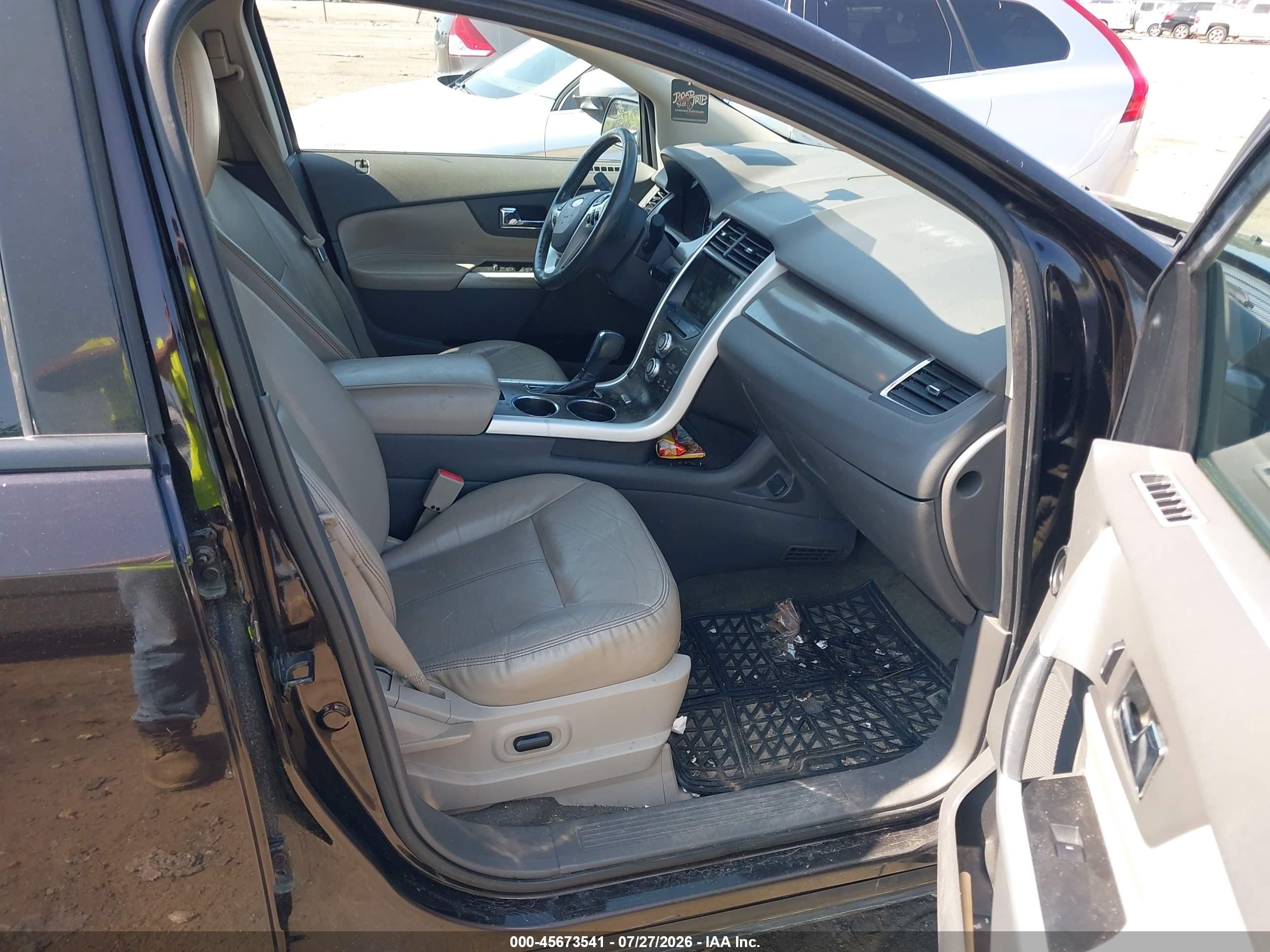 2013 Ford Edge Sel Brown vin: 2FMDK4JC9DBB97505