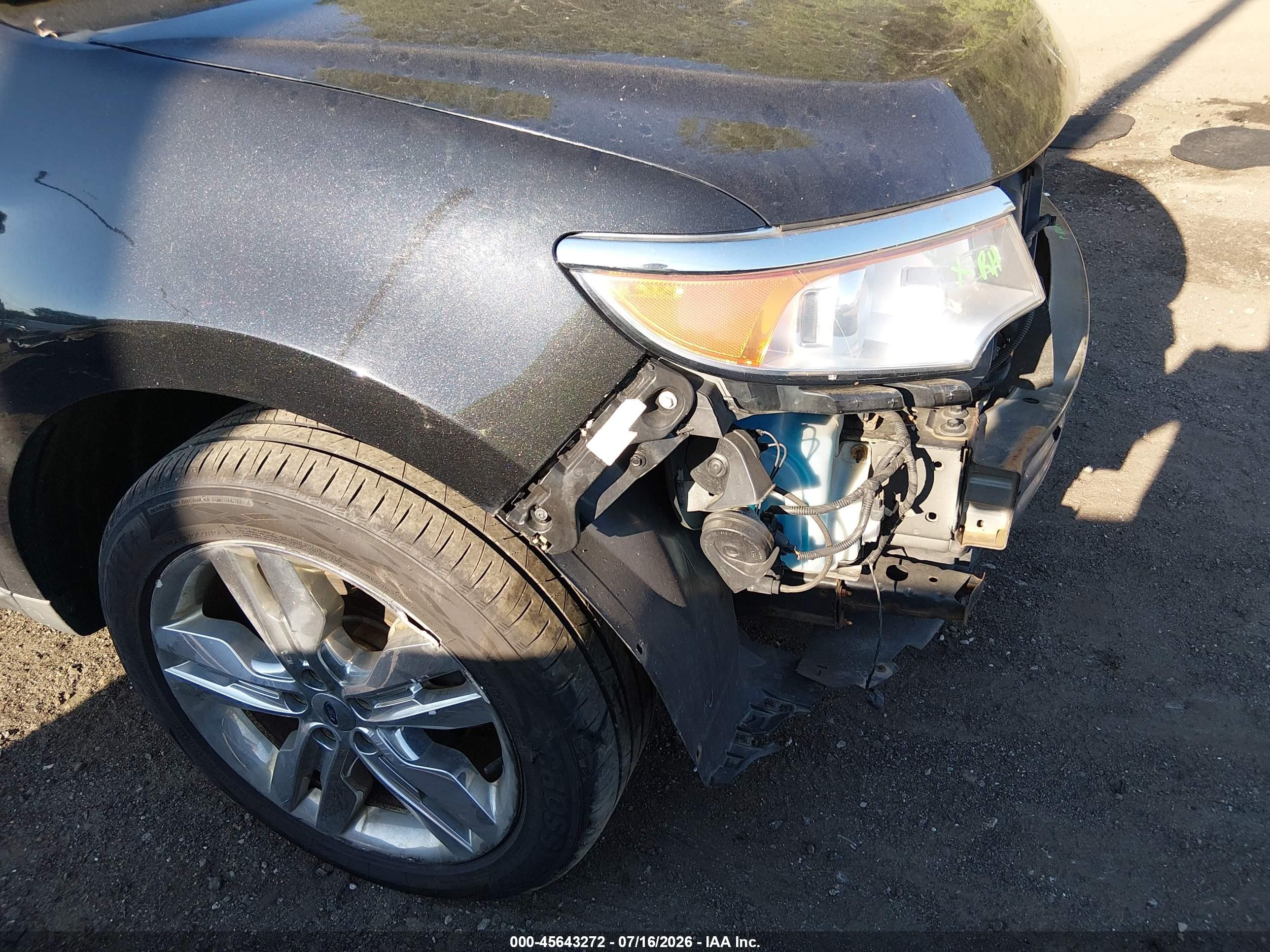 2013 Ford Edge Sel Черный vin: 2FMDK4JC9DBC20278