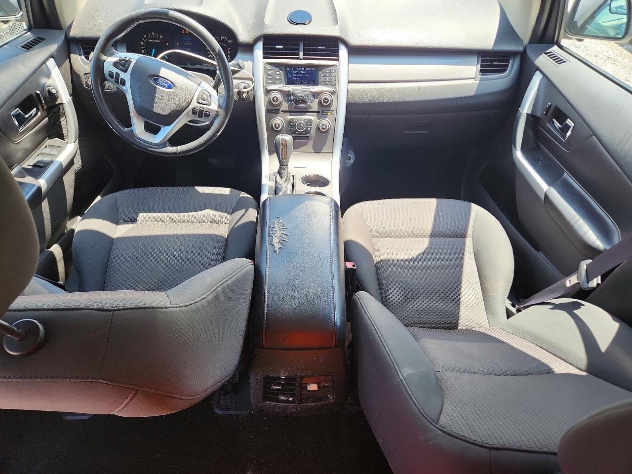 2013 Ford Edge Sel White vin: 2FMDK4JC9DBC90976