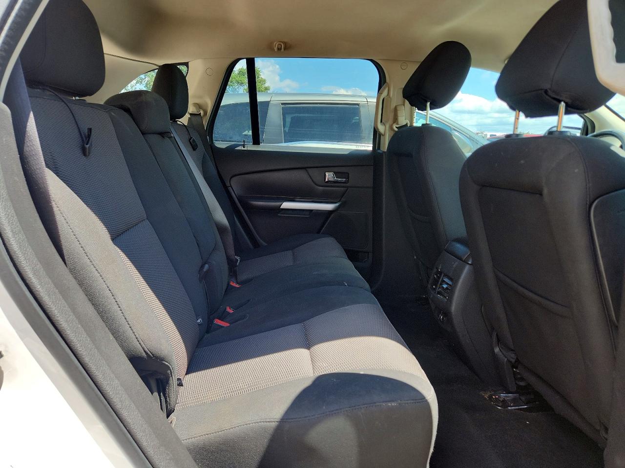 2013 Ford Edge Sel White vin: 2FMDK4JC9DBC90976