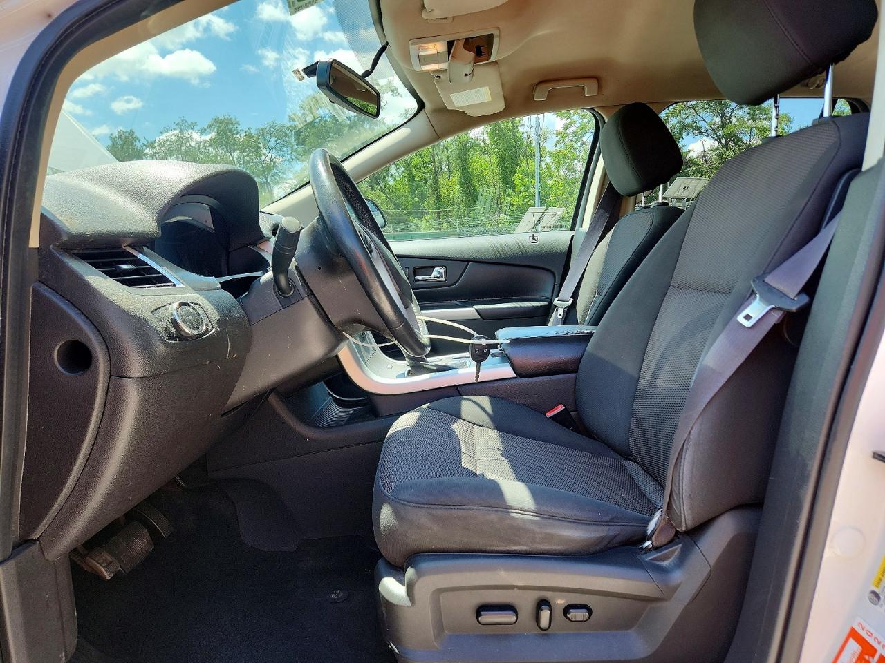 2013 Ford Edge Sel White vin: 2FMDK4JC9DBC90976