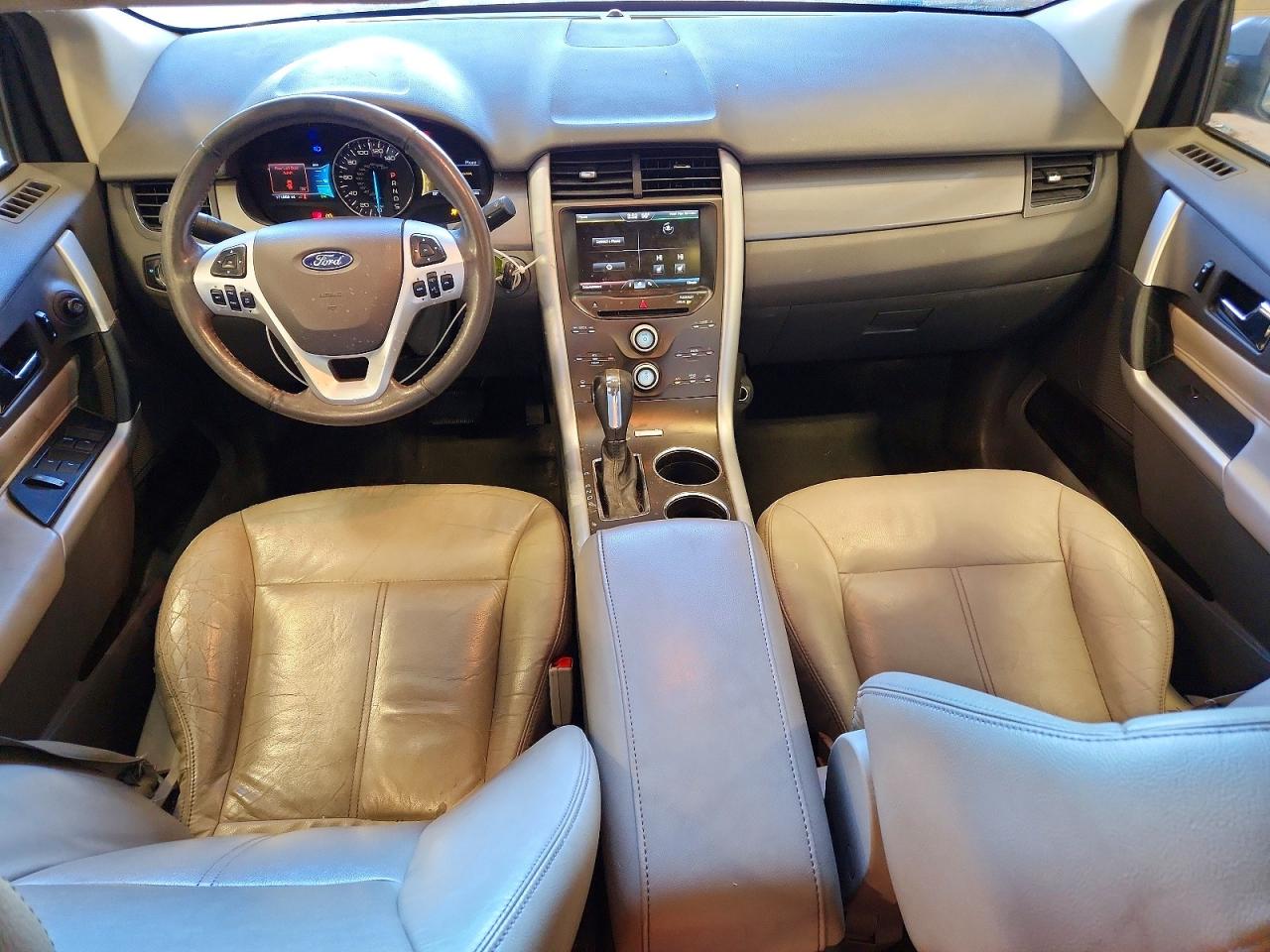 2013 Ford Edge Sel Бежевый vin: 2FMDK4JC9DBE29830