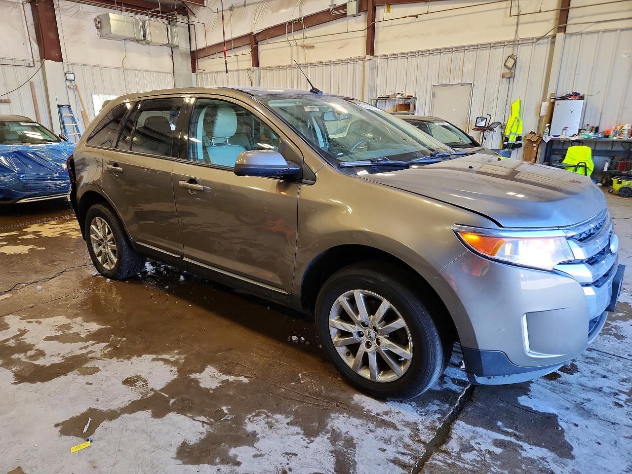 2013 Ford Edge Sel Бежевый vin: 2FMDK4JC9DBE29830