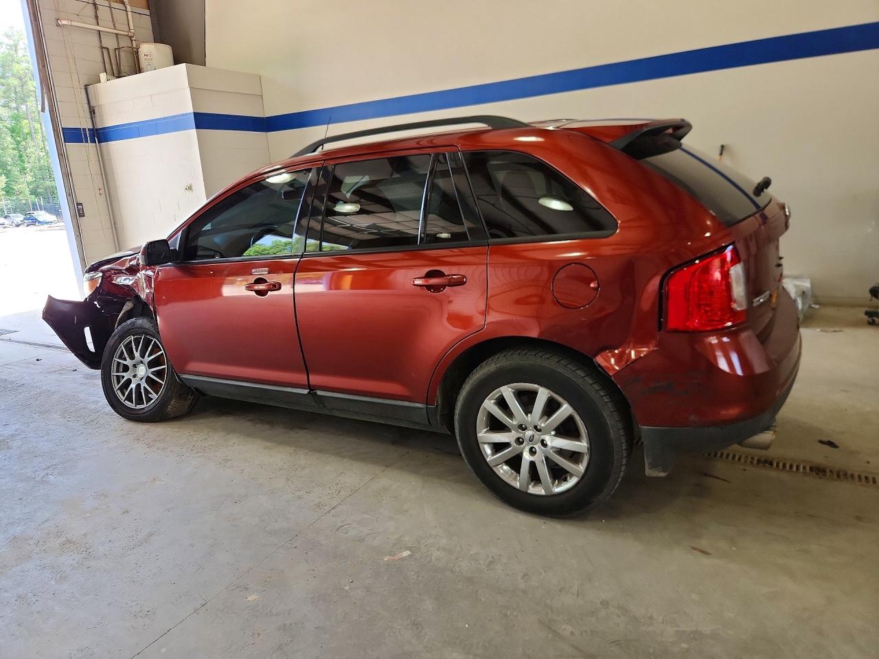 2014 Ford Edge Sel Red vin: 2FMDK4JC9EBA01239