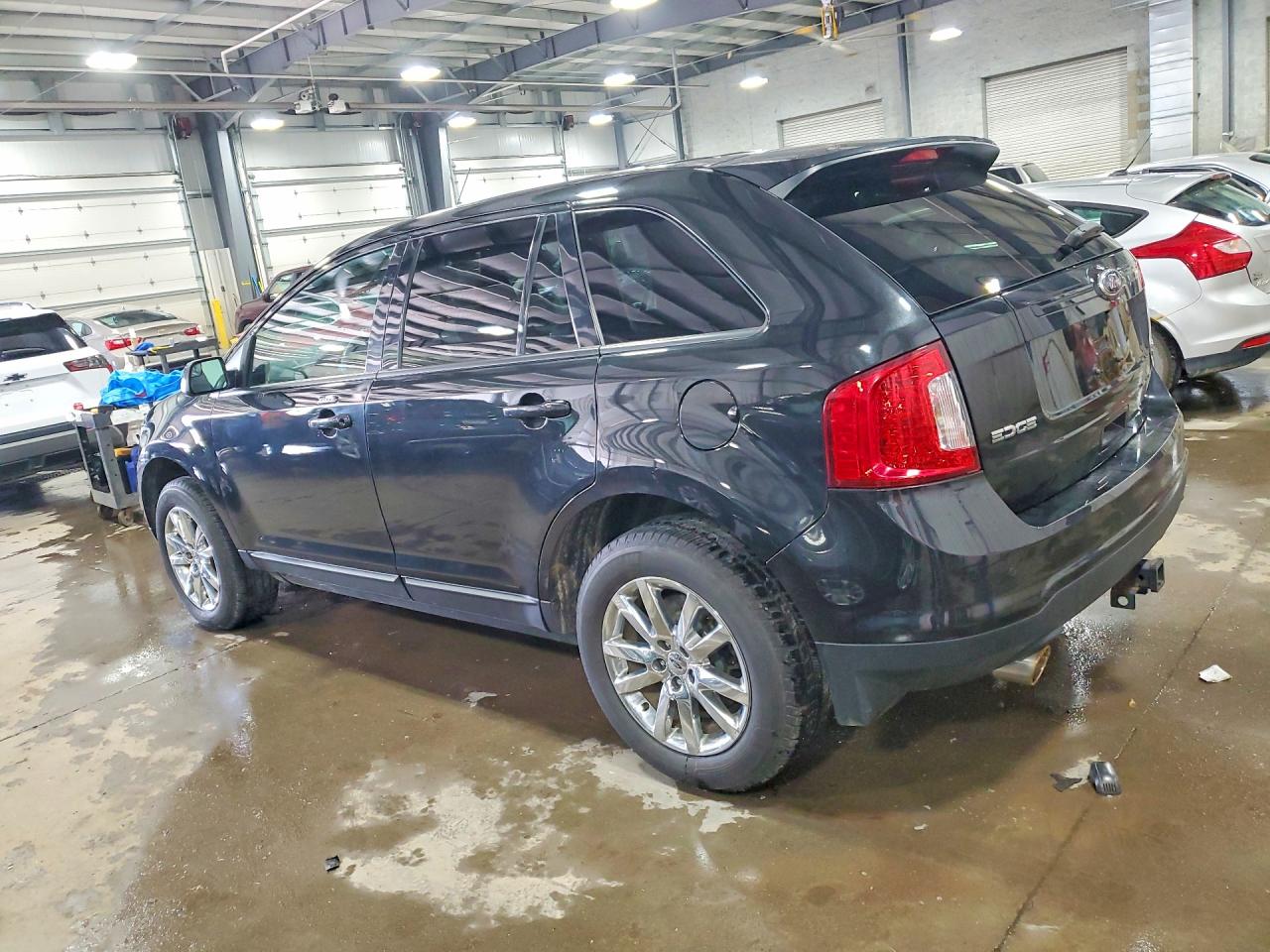 2014 Ford Edge Sel Black vin: 2FMDK4JC9EBA18140