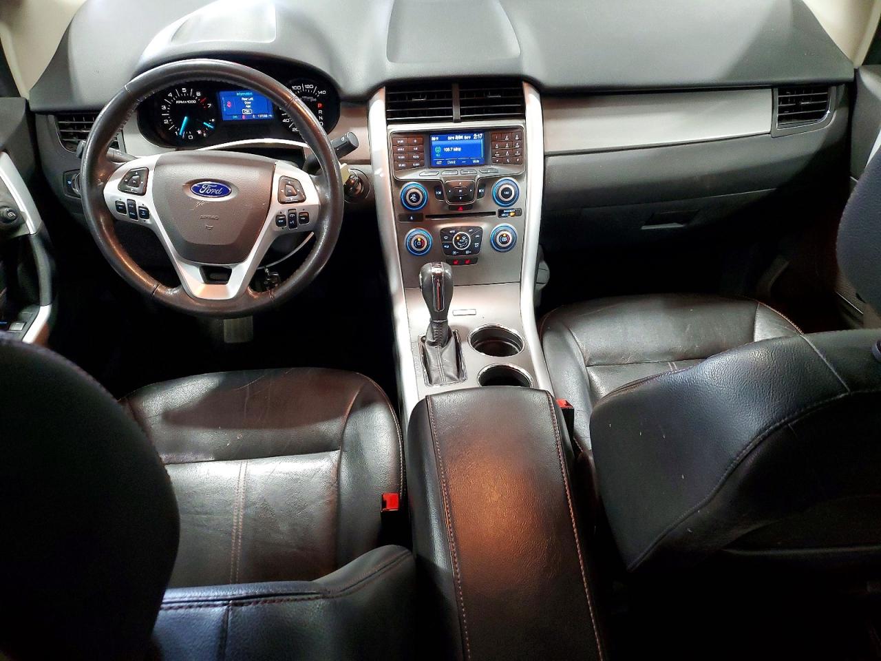 2014 Ford Edge Sel Black vin: 2FMDK4JC9EBA18140
