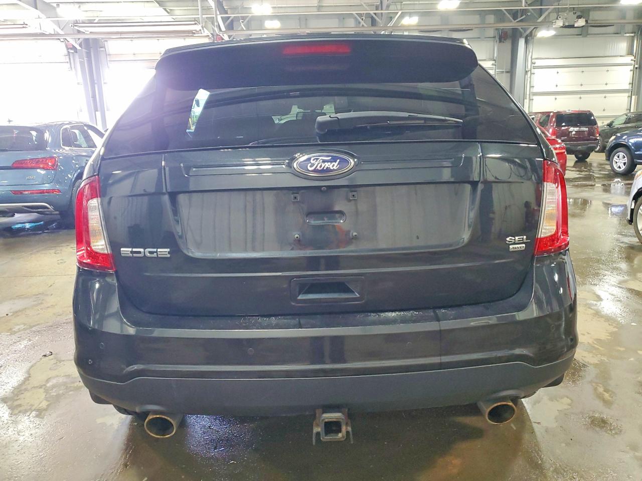 2014 Ford Edge Sel Black vin: 2FMDK4JC9EBA18140