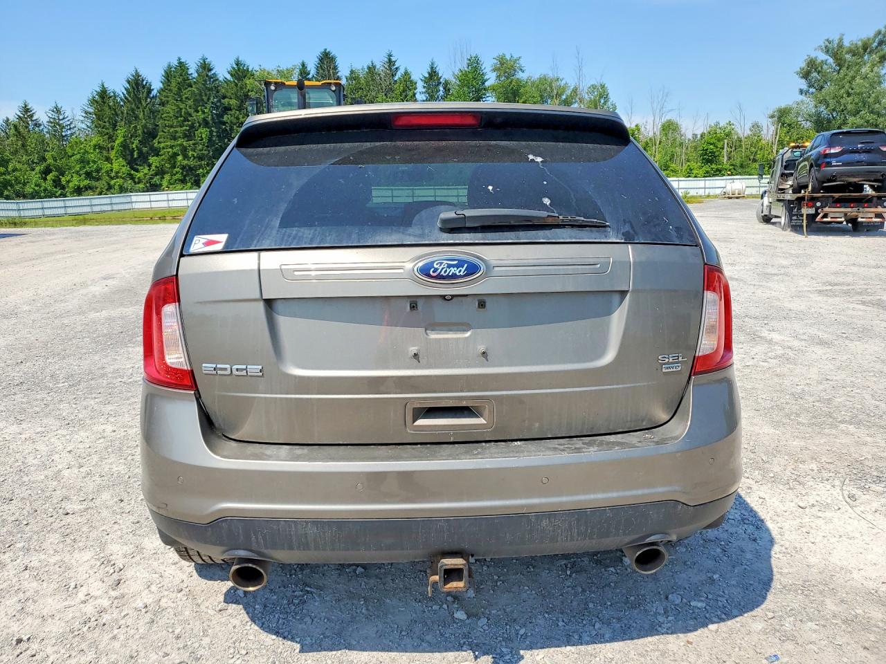 2014 Ford Edge Sel Желто-коричневый vin: 2FMDK4JC9EBA57603