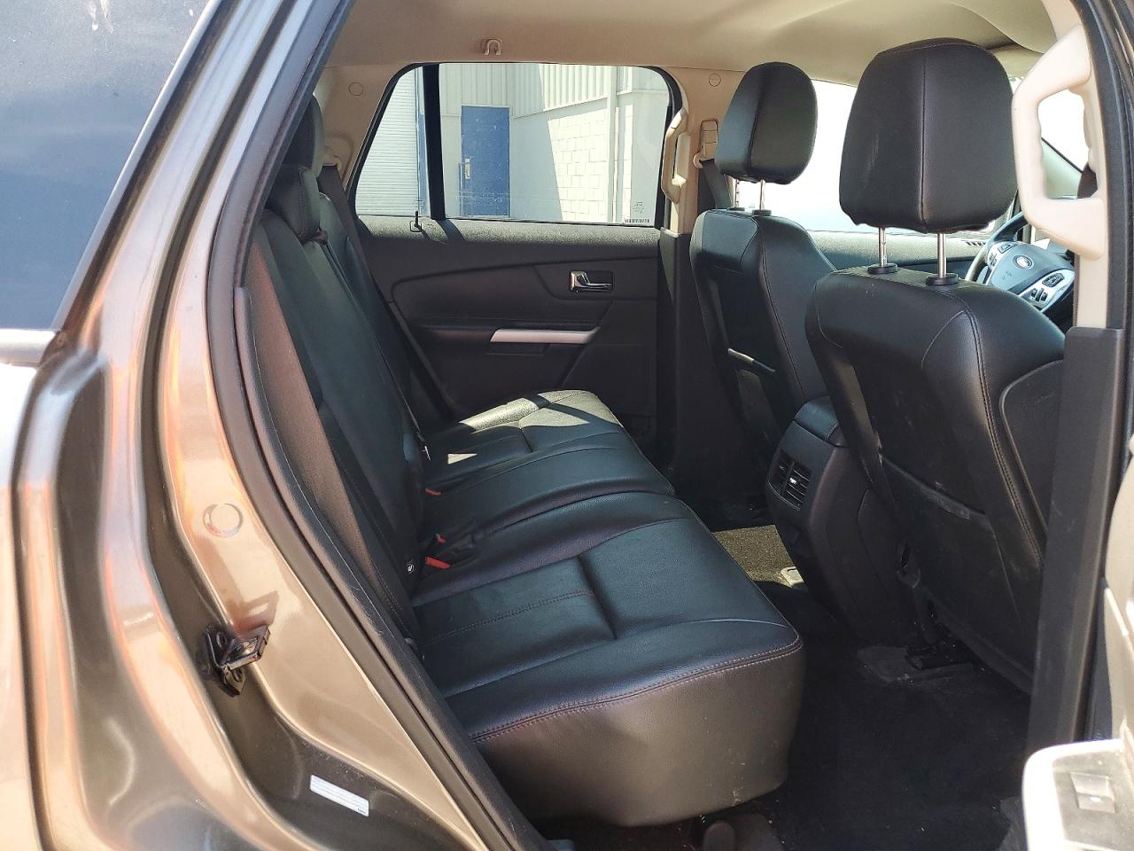 2014 Ford Edge Sel Желто-коричневый vin: 2FMDK4JC9EBA57603