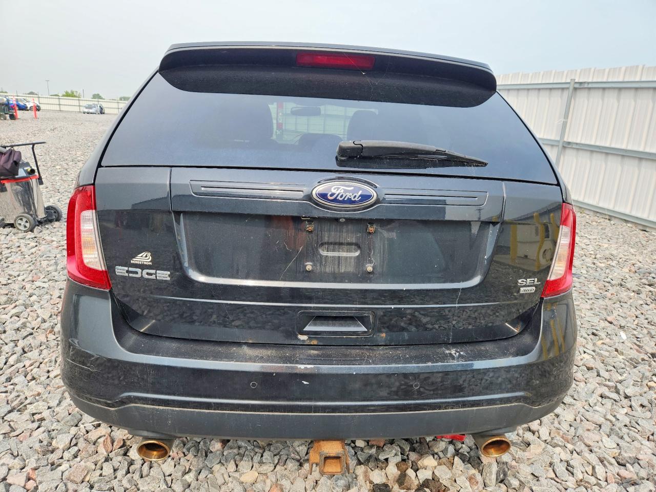 2014 Ford Edge Sel Black vin: 2FMDK4JC9EBA89449