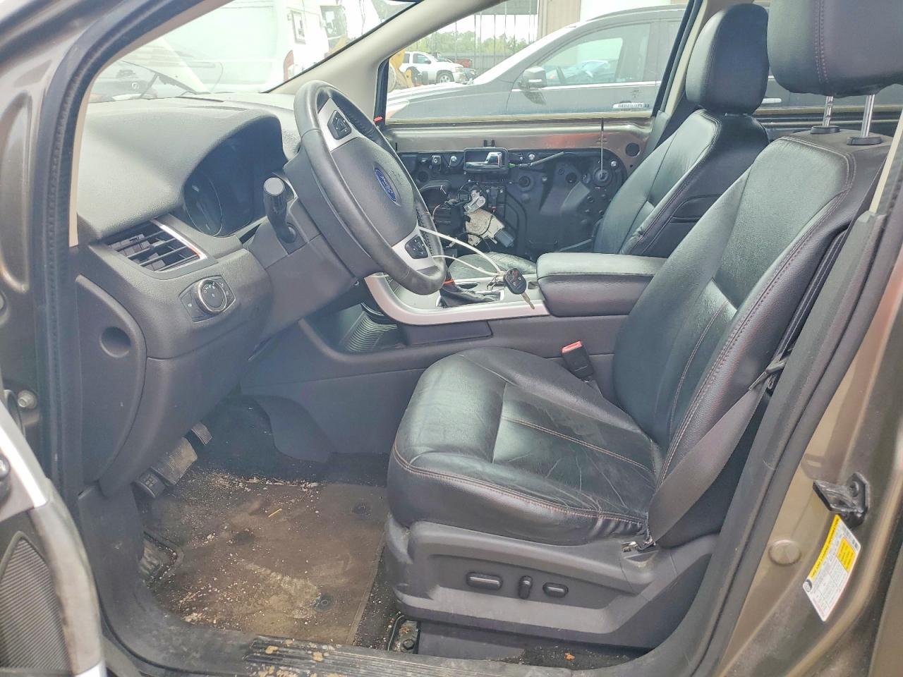 2014 Ford Edge Sel Желто-коричневый vin: 2FMDK4JC9EBA99687