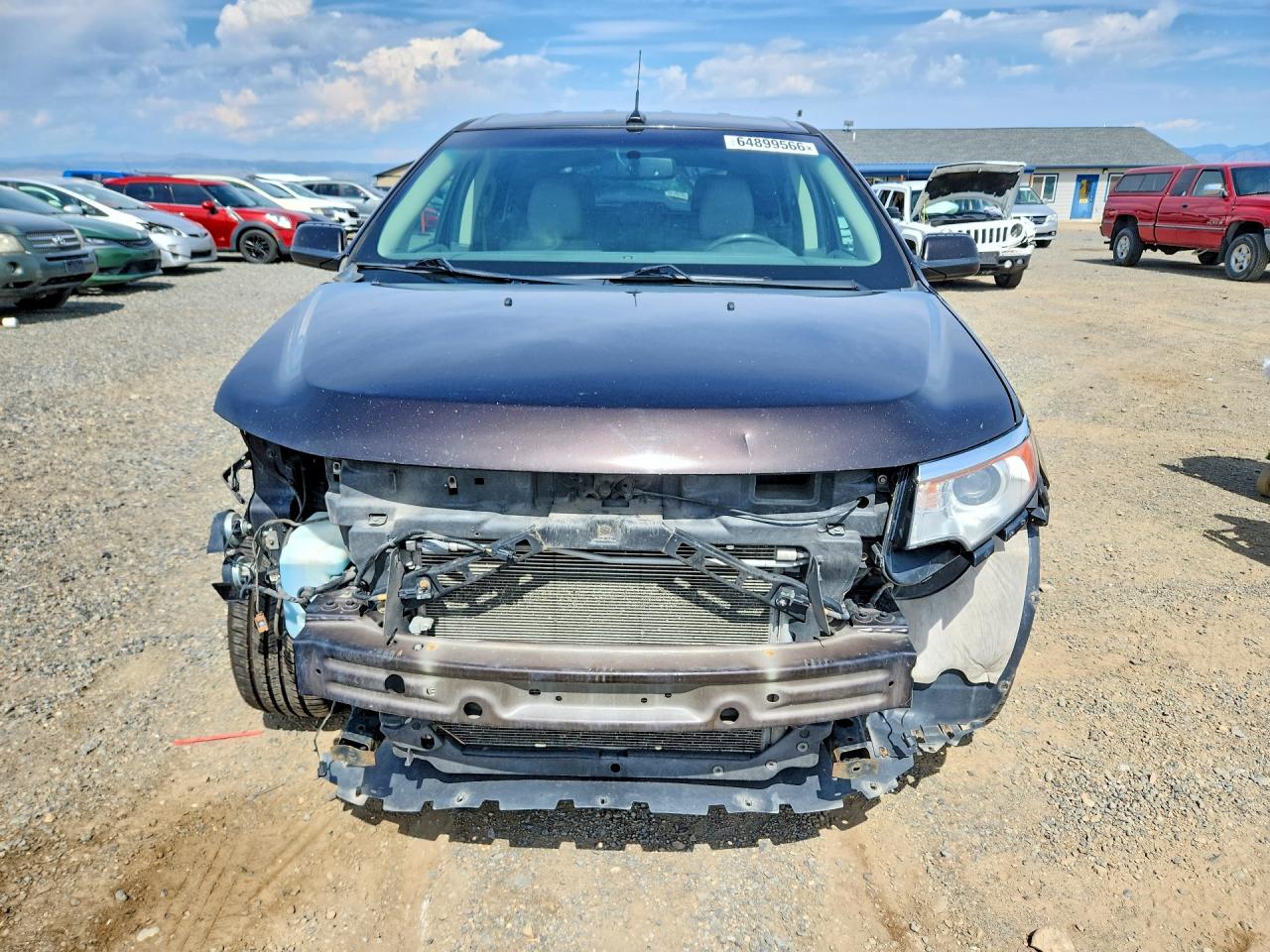 2014 Ford Edge Sel Purple vin: 2FMDK4JC9EBB40156