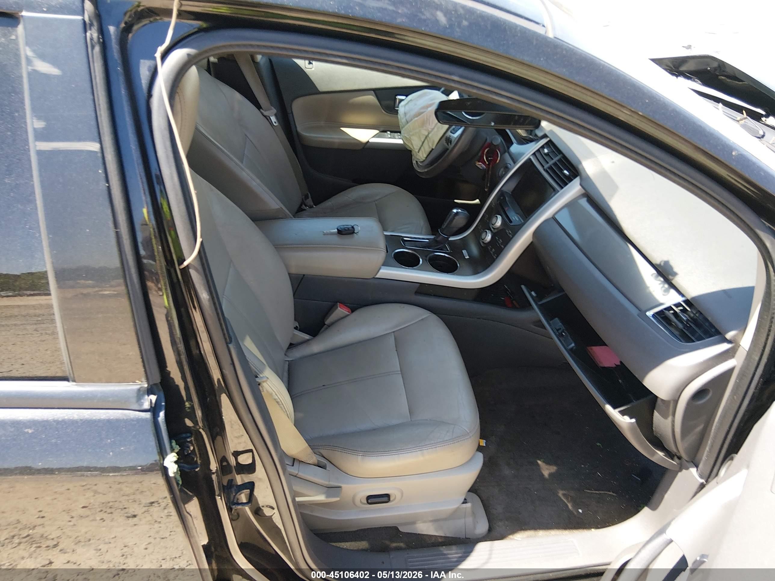 2014 Ford Edge Sel Black vin: 2FMDK4JC9EBB60357
