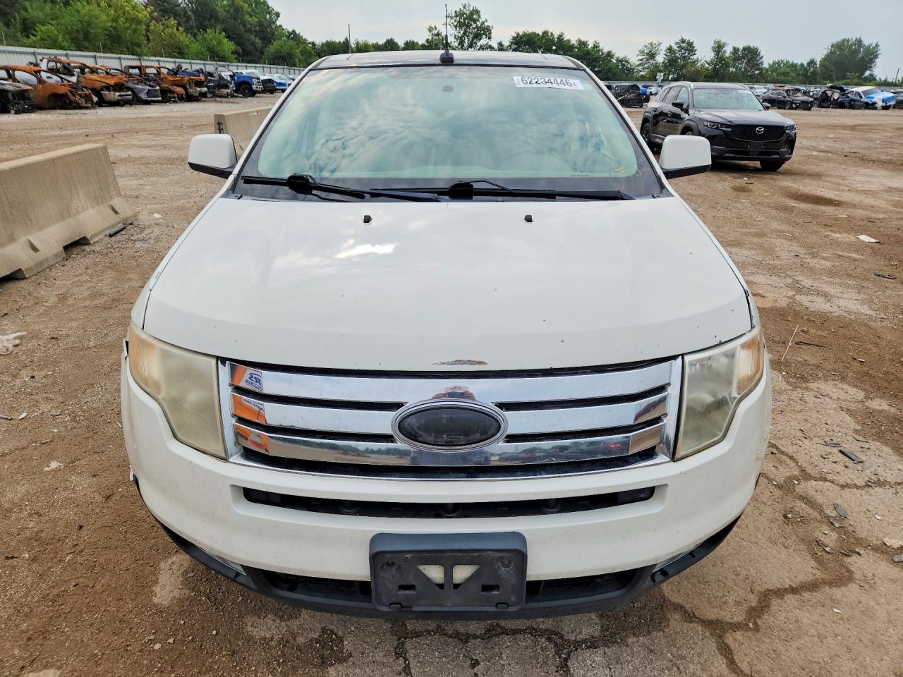 2010 Ford Edge Sel White vin: 2FMDK4JCXABA76414