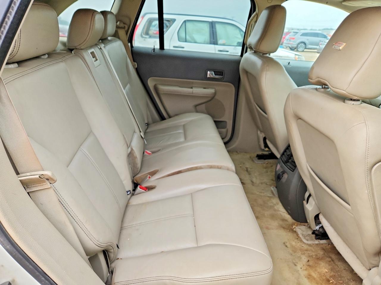2010 Ford Edge Sel White vin: 2FMDK4JCXABA76414