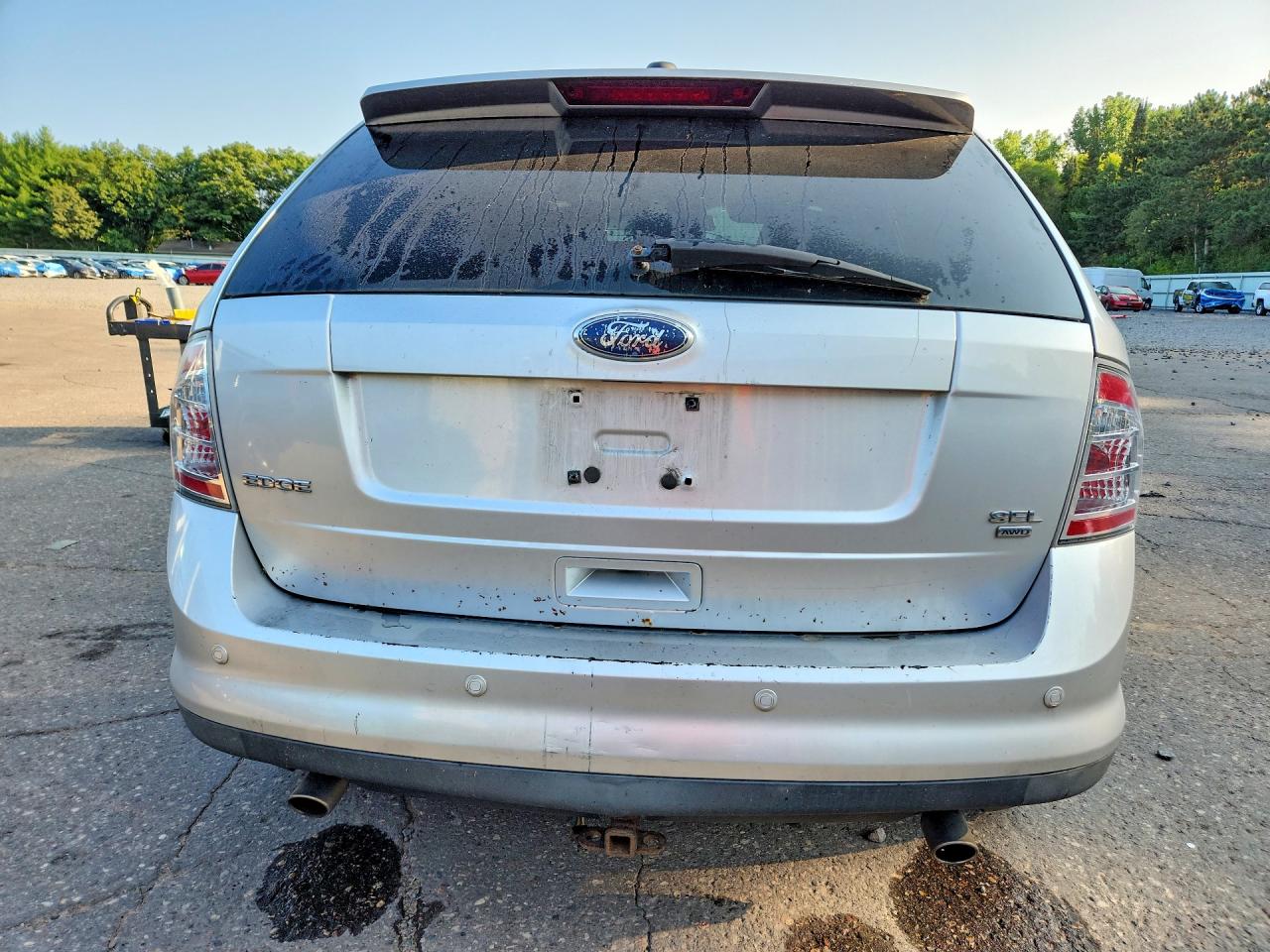 2010 Ford Edge Sel Silver vin: 2FMDK4JCXABB03031