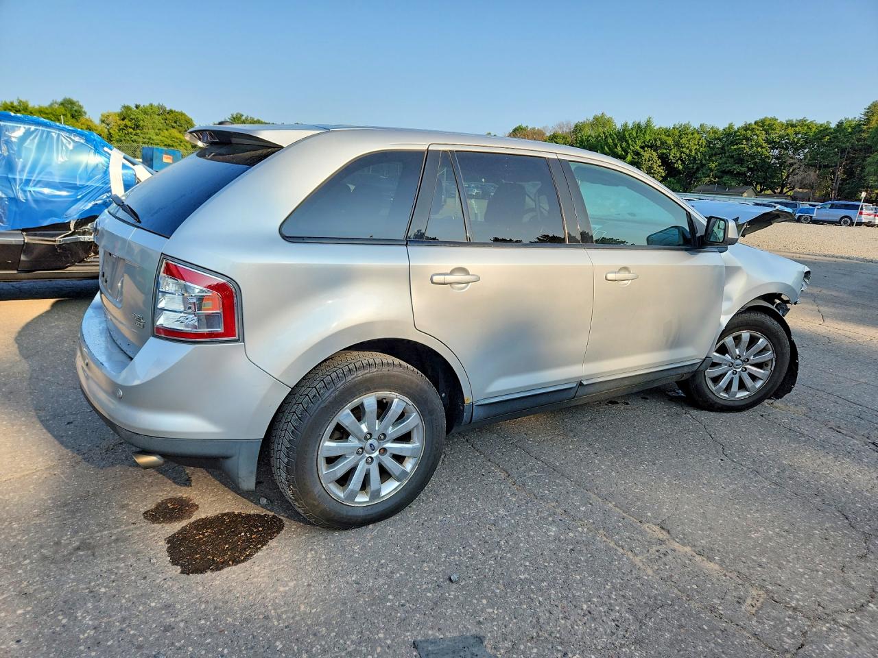 2010 Ford Edge Sel Silver vin: 2FMDK4JCXABB03031