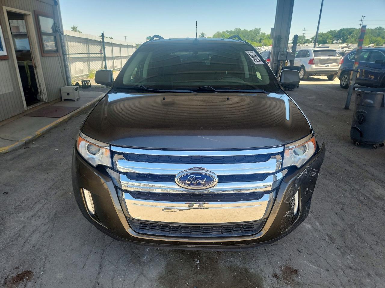 2011 Ford Edge Sel Brown vin: 2FMDK4JCXBBA01262