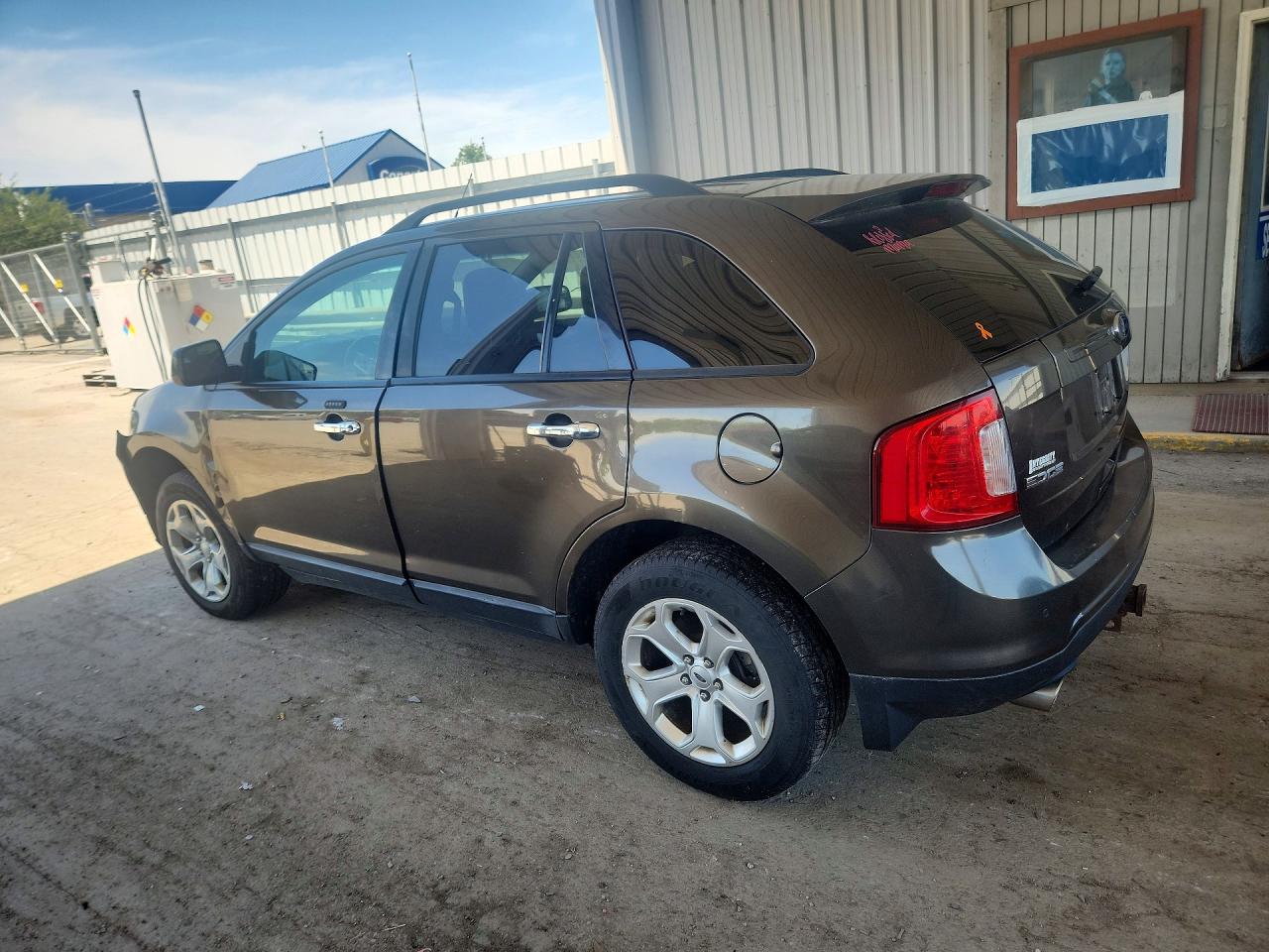 2011 Ford Edge Sel Brown vin: 2FMDK4JCXBBA01262