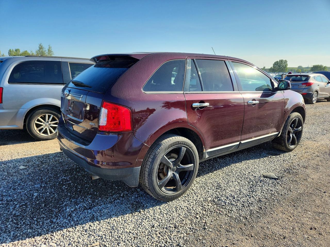 2011 Ford Edge Sel Maroon vin: 2FMDK4JCXBBA06994