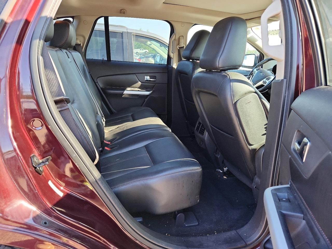 2011 Ford Edge Sel Maroon vin: 2FMDK4JCXBBA06994