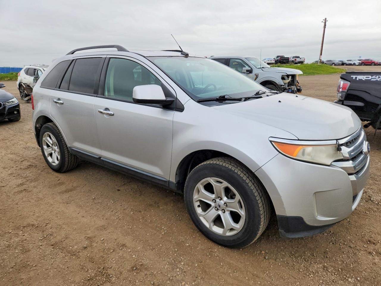 2011 Ford Edge Sel Silver vin: 2FMDK4JCXBBA10124
