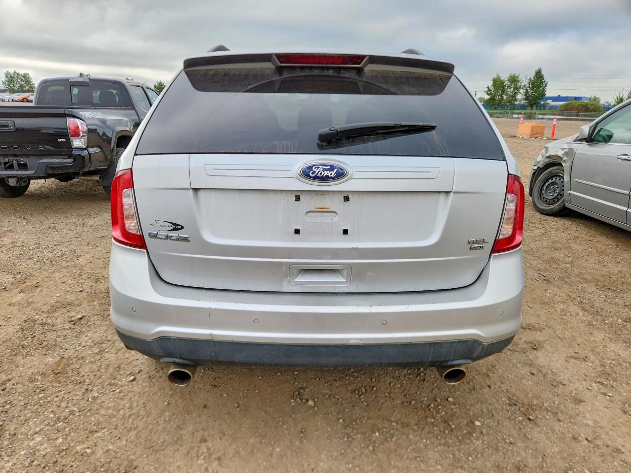 2011 Ford Edge Sel Silver vin: 2FMDK4JCXBBA10124