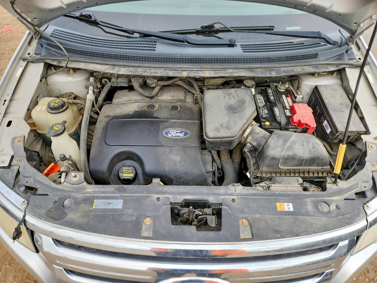 2011 Ford Edge Sel Silver vin: 2FMDK4JCXBBA10124