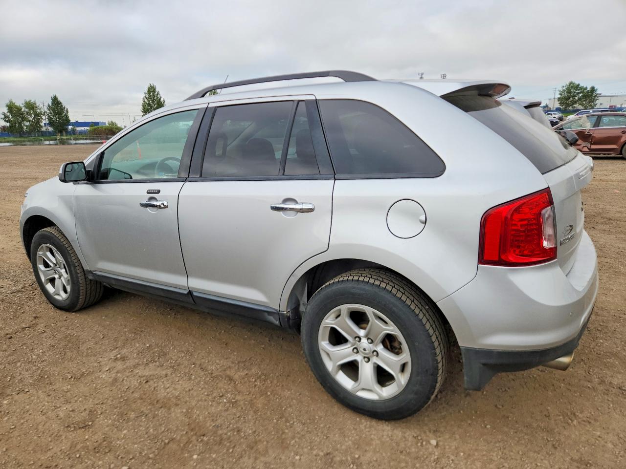 2011 Ford Edge Sel Silver vin: 2FMDK4JCXBBA10124