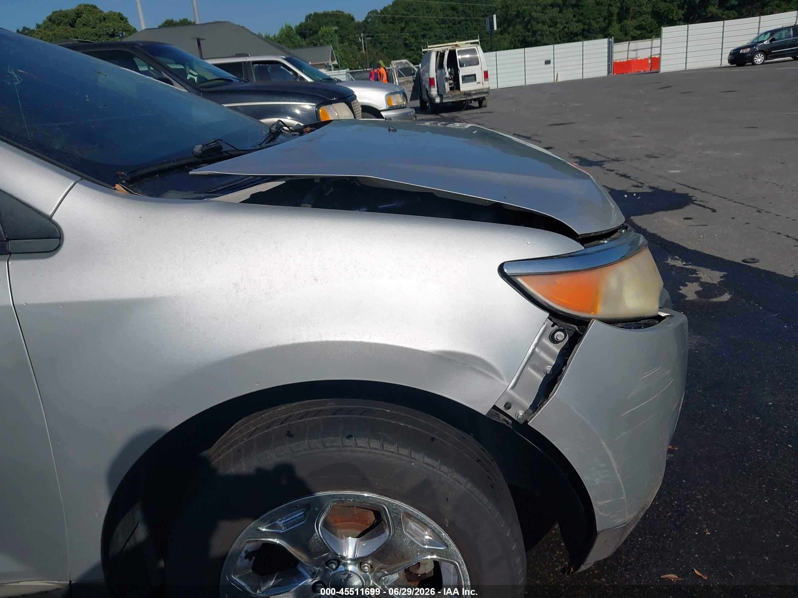 2011 Ford Edge Sel Серебряный vin: 2FMDK4JCXBBA62935