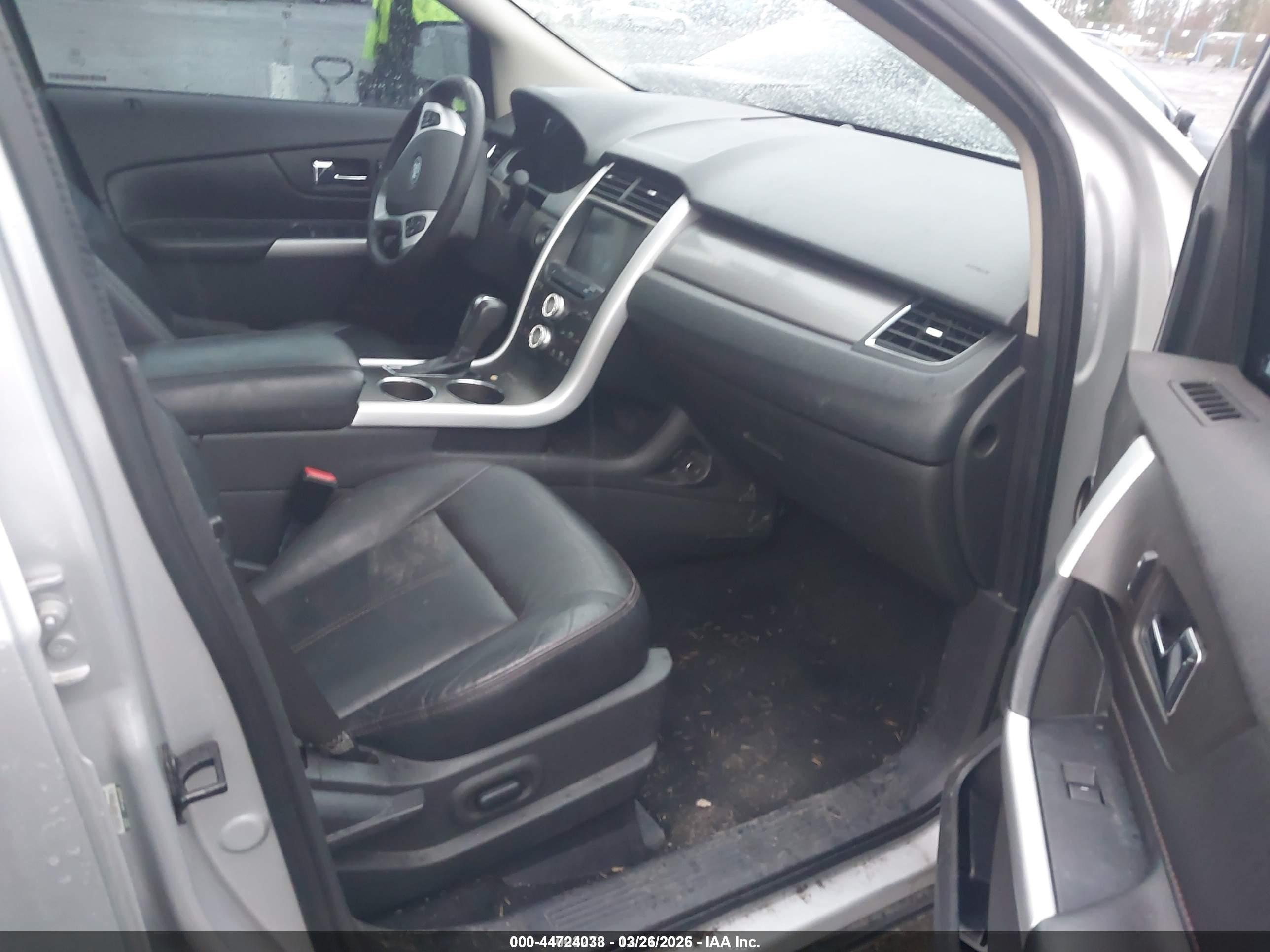 2011 Ford Edge Sel Silver vin: 2FMDK4JCXBBA72641